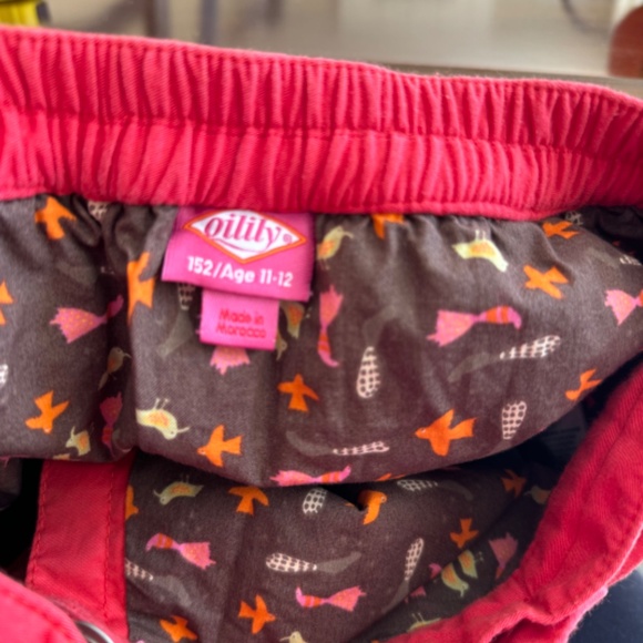 Oilily reversible wrap fall skirt size 152/age 11-12, GUC - Picture 5 of 7